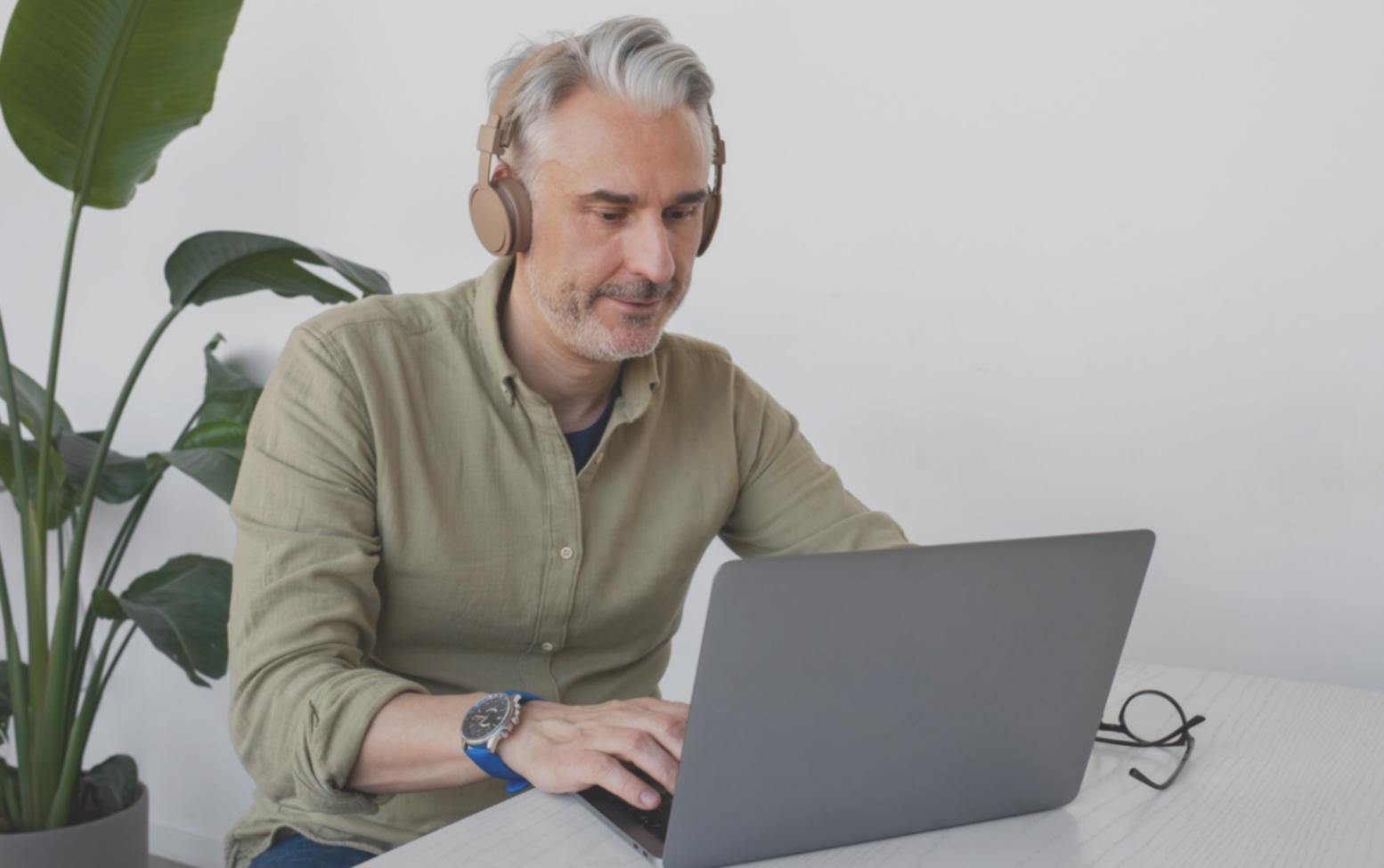 Professional reviewing financial reports and market analysis